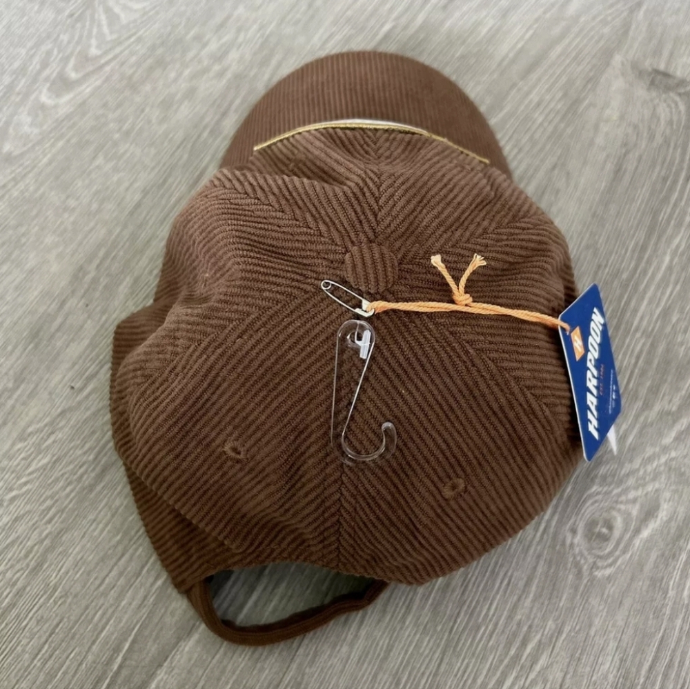 NWT Men's Harpoon Brewery Corduroy Adjustable Hat - Picture 8 of 9